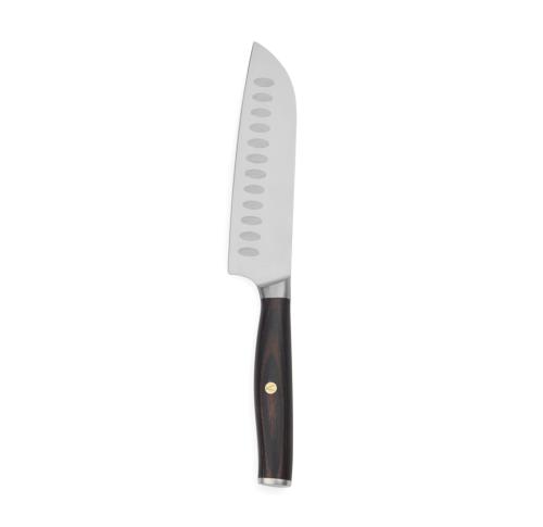 Promotonal VINGA Tara RCS recycled steel santoku knife steel, black