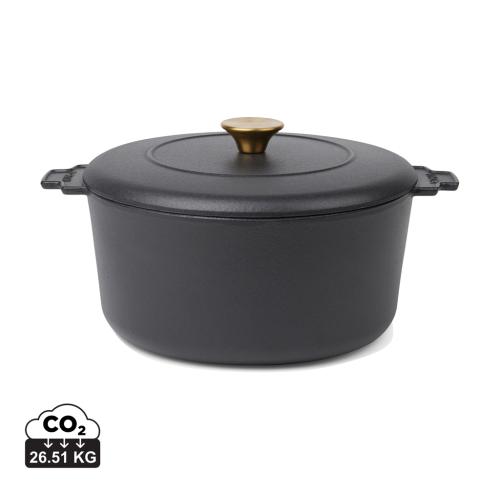 VINGA Monte heritage cocotte 5.5 L black