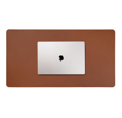 Printed VINGA Timo PU RCS RPET desk pad brown