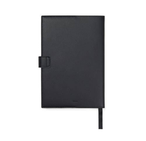 VINGA Timo PU RCS RPET notebook black Custom Logo