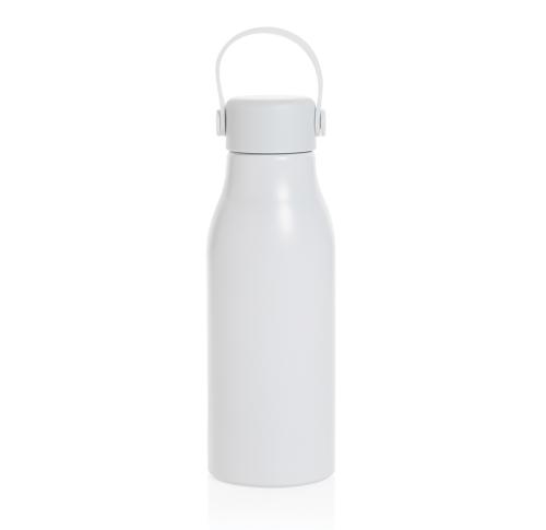Pluto RCS Certified recycled aluminium bottle 680ml white