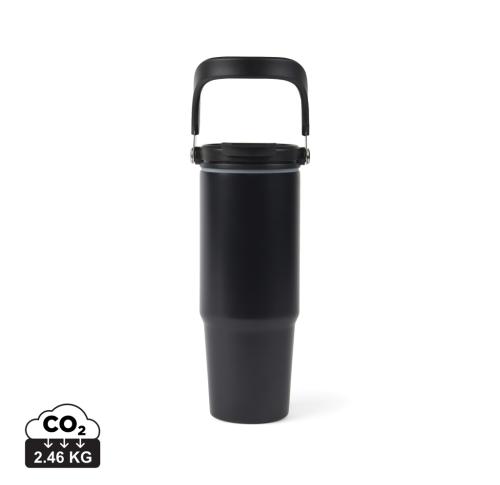 VINGA Eos trek RCS recycled SS 880 ML black, black Branded Logo
