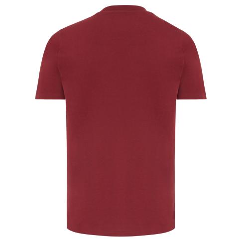 Iqoniq Brett recycled cotton t-shirt burgundy