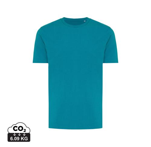 Branded Iqoniq Brett recycled cotton t-shirt verdigris