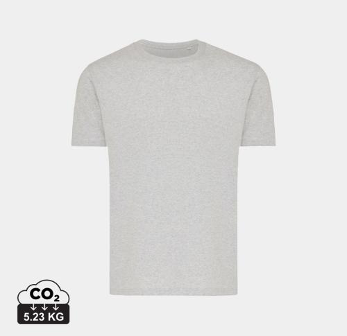 Iqoniq Brett recycled cotton t-shirt light heather grey
