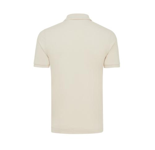 Iqoniq Yosemite recycled cotton pique polo natural raw