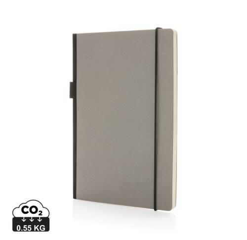 A5 deluxe kraft hardcover notebook grey
