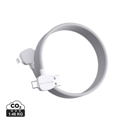 Urban Vitamin Stockton 65W RCS RTPE/RPET magnetic cable white