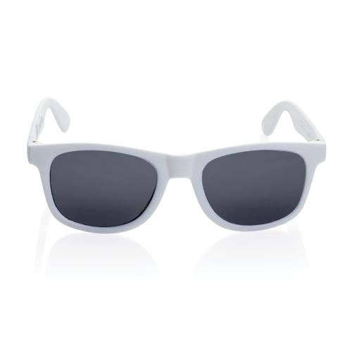 RCS recycled PP plastic sunglasses white