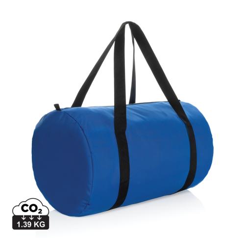 Dillon AWARE™ RPET foldable sports bag royal blue