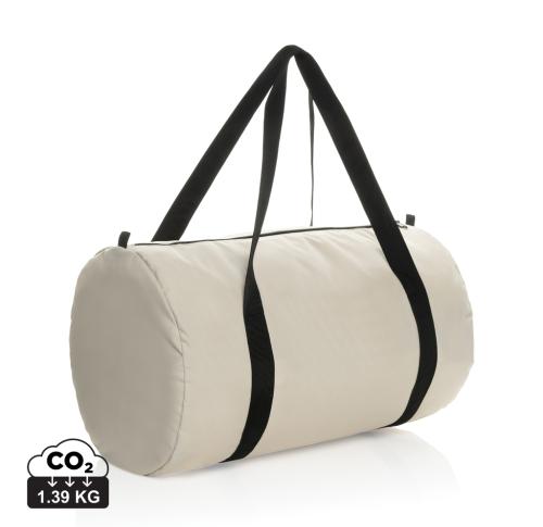 Dillon AWARE™ RPET foldable sports bag off white