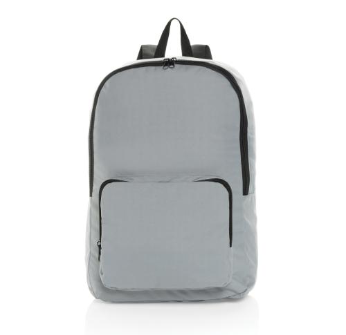 Dillon AWARE™ RPET foldable classic backpack grey