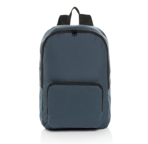 Dillon AWARE™ RPET foldable classic backpack navy