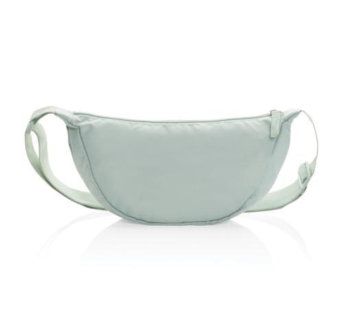 Crescent AWARE™ RPET half moon sling bag iceberg green