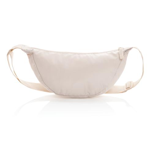 Crescent AWARE™ RPET half moon sling bag beige