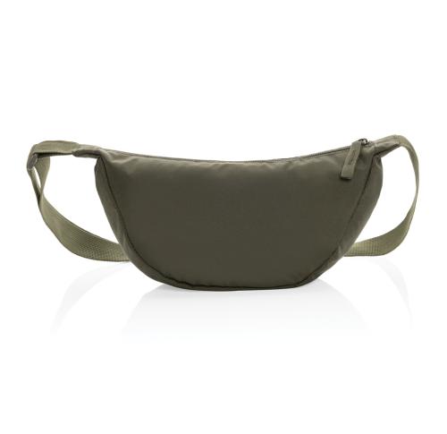 Crescent AWARE™ RPET half moon sling bag khaki