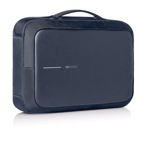 Bobby Bizz 2.0 anti-theft backpack & briefcase navy, navy