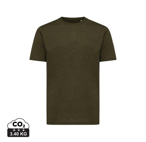 Iqoniq Sierra lightweight recycled cotton t-shirt khaki