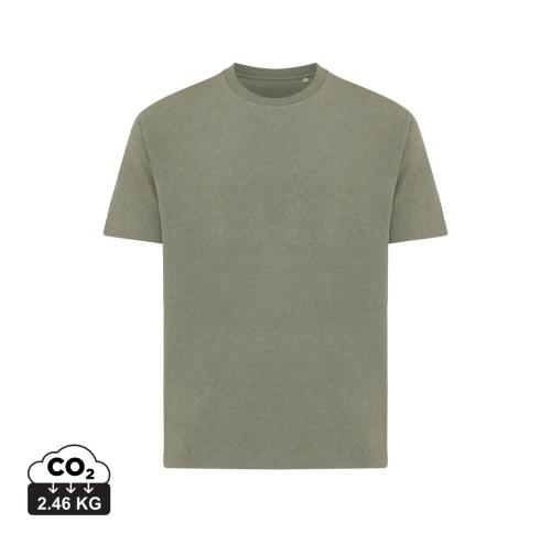 Iqoniq Teide recycled cotton t-shirt heather green