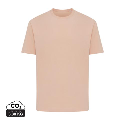 Iqoniq Teide recycled cotton t-shirt peach nectar