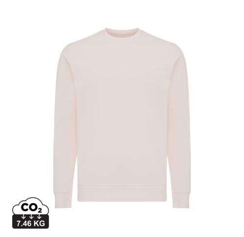 Iqoniq Etosha lightweight recycled cotton crew neck cloud pink