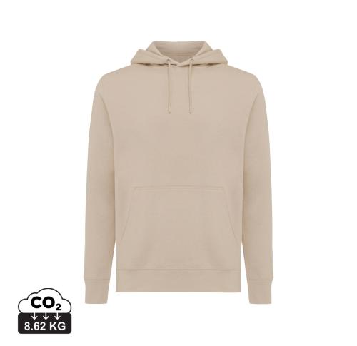 Iqoniq Rila lightweight recycled cotton hoodie desert