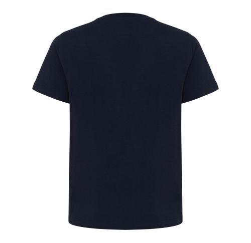 Iqoniq Koli kids lightweight recycled cotton t-shirt navy