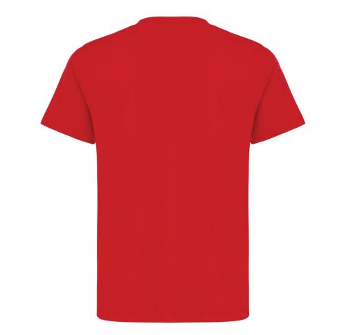 Iqoniq Koli kids lightweight recycled cotton t-shirt red