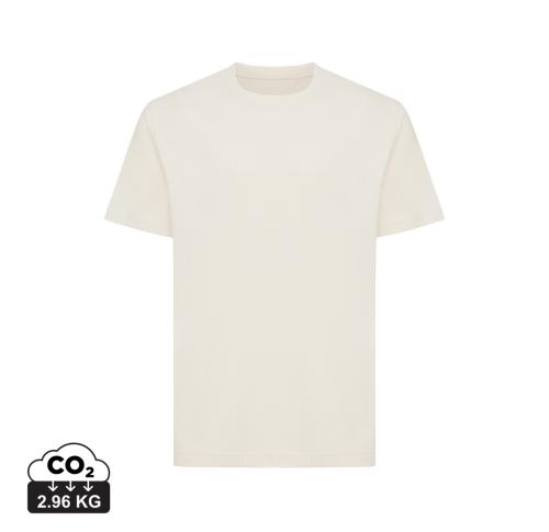 Iqoniq Kakadu relaxed recycled cotton t-shirt natural raw