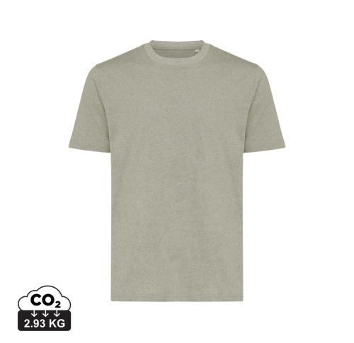 Iqoniq Sierra lightweight recycled cotton t-shirt light heather green