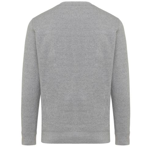 Iqoniq Etosha lightweight recycled cotton crew neck light heather anthracite