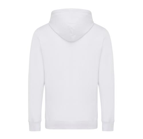Iqoniq Rila lightweight recycled cotton hoodie recycled white