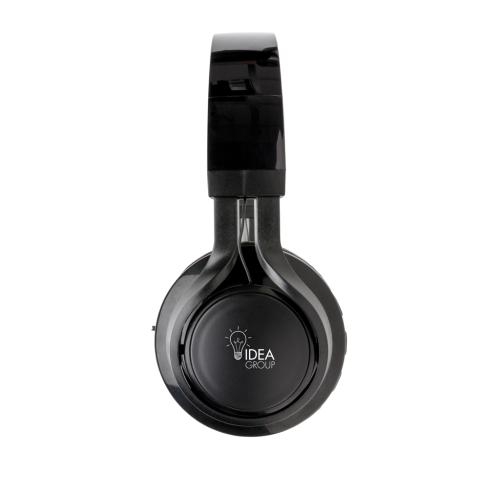 Light up logo wireless headphones