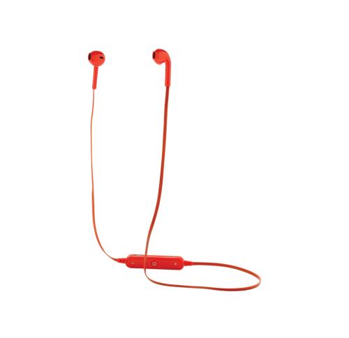 Wireless earbuds in pouch