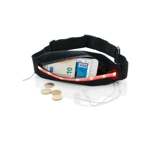 Running belt with LED