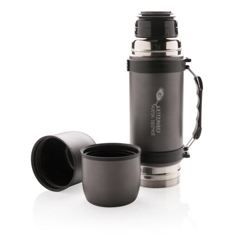 Custom Stainless Steel Vacuum Coffee Flasks With 2 Cups