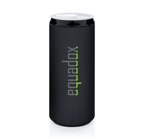 Eco PLA Can Black 330ml Dishwasher Safe