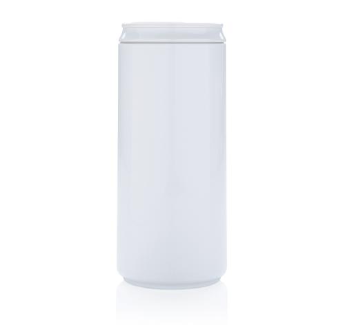 Branded PLA Can 330ml White Dishwasher Safe