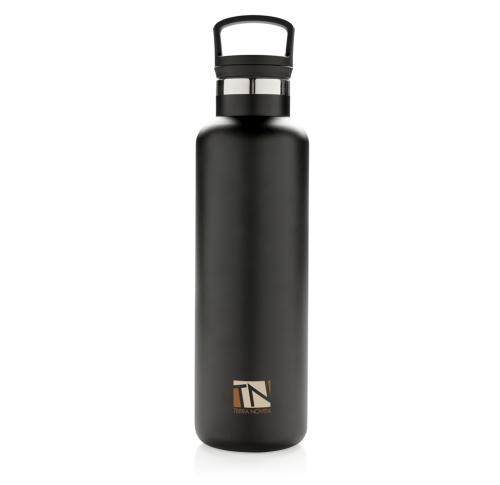 Vacuum Insulated Leak Proof Standard Mouth Bottle - Black