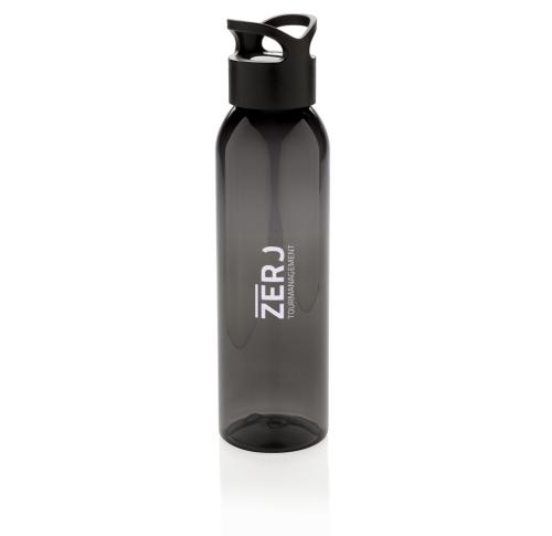 Promotional Printed Spill Proof Water Bottles 650ml Black