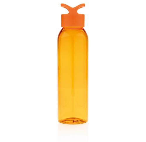 BPA Free Spill Proof Water Bottles Orange Printed Logo 