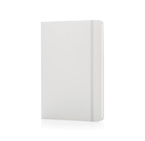 Promotional Logo Classic Hardcover Notebooks A5 - White