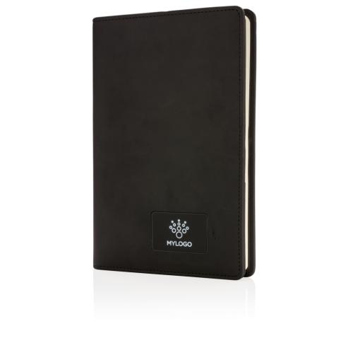 Light up logo notebook