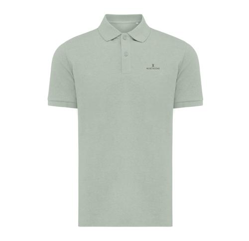 Iqoniq Yosemite recycled cotton pique polo - Iceberg Green iceberg green