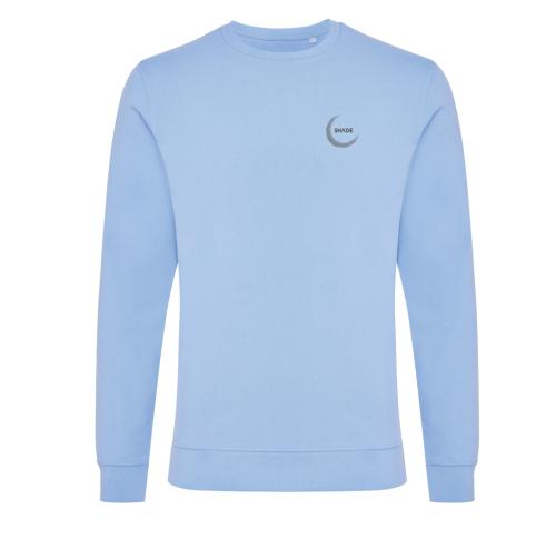 Branded Iqoniq Zion recycled cotton crew neck  Sky Blue sky blue