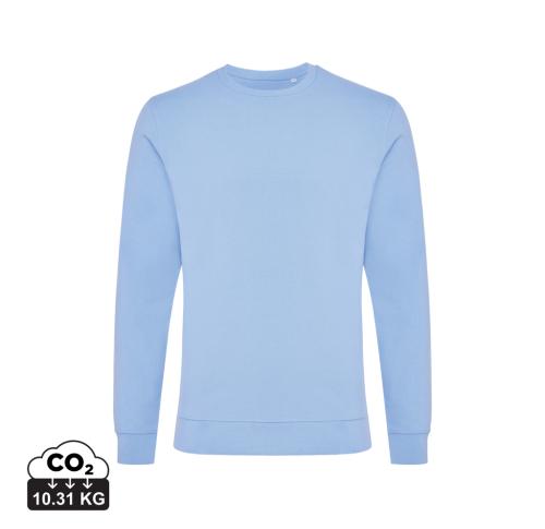 Branded Iqoniq Zion recycled cotton crew neck  Sky Blue sky blue