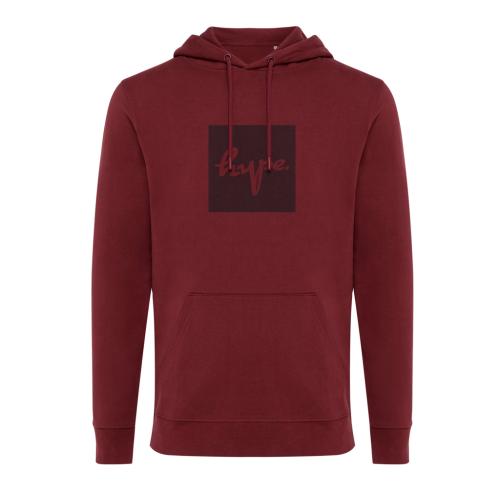 Iqoniq Jasper recycled cotton hoodie - Burgundy burgundy