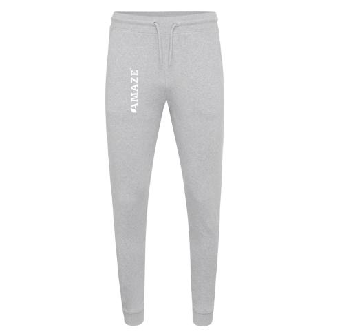 Iqoniq Cooper recycled cotton jogger - Grey heather grey