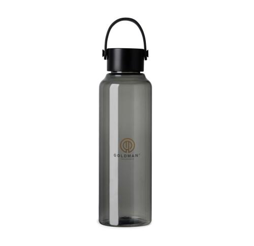Custom VINGA Baltimore RCS RPET bottle 550 ML - Black black