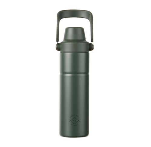 VINGA Baltimore trek RCS recycled SS bottle 600 ML - Green green